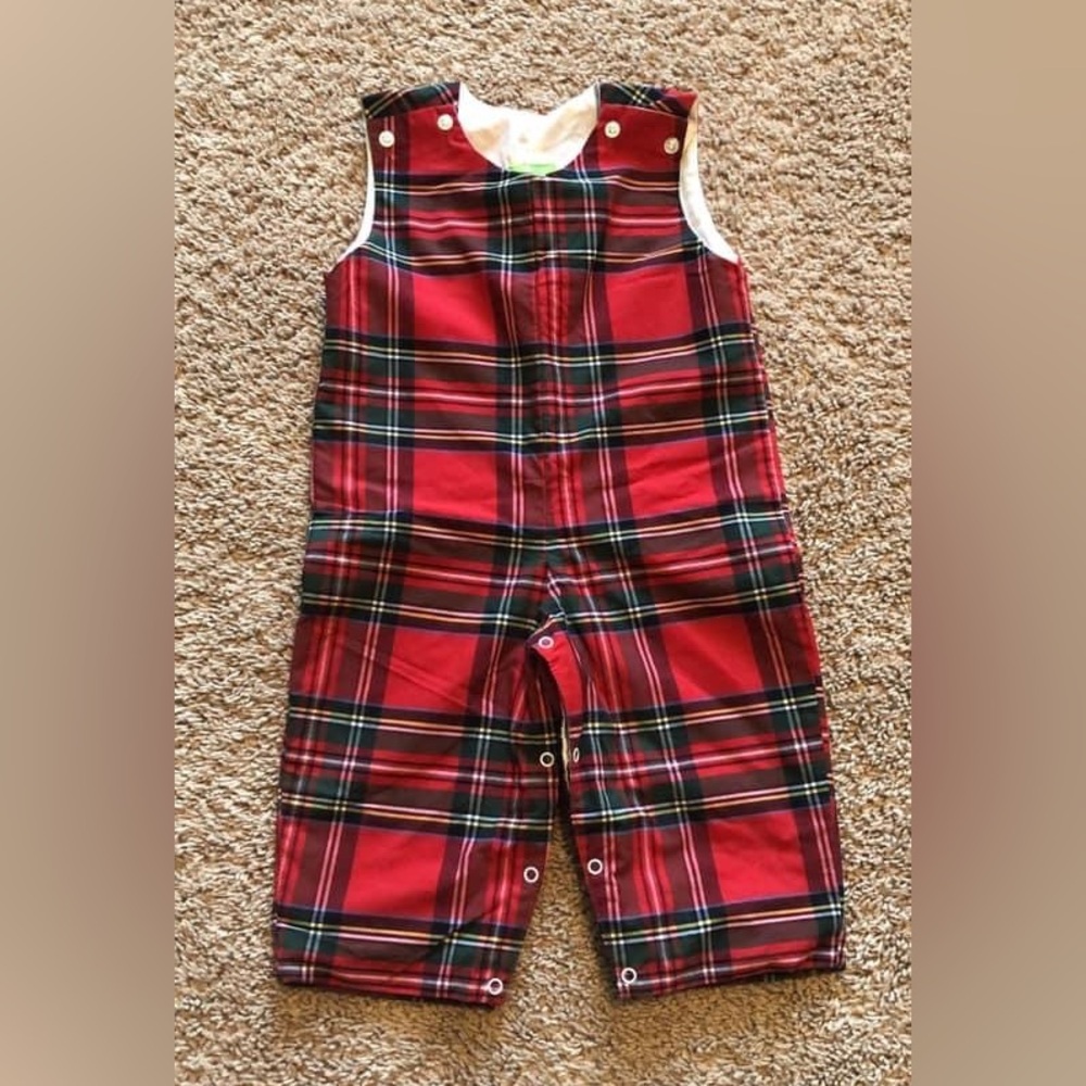 Red and Greenn Plaid Christmas JonJon